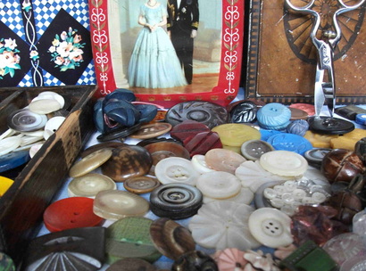 Vintage buttons and Coronation tinure